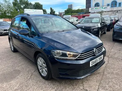 Used VW Golf Sportsvan SE 110 HP (80 kW) 2015 Blue MPV