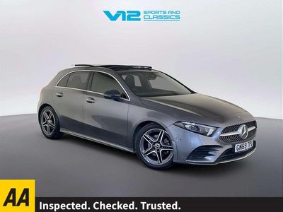 Używany Mercedes A200 AMG Line Premium Plus 2019 Szary Hatchback