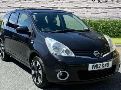 Used Nissan Note N-TEC 2012 Black Hatchback