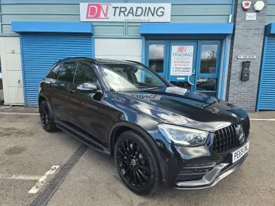 Begagnad Mercedes GLC220 AMG Line Premium 2019 Svart Kombi