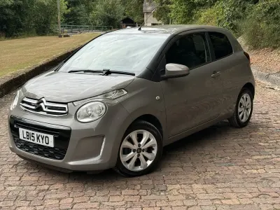Used Citroën C1 Flair 68 HP (50 kW) 2015 Grey Hatchback