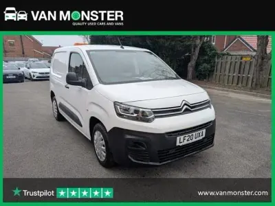 Używany Citroën Berlingo 100 KM (73 kW) 2020 Biały Minivan