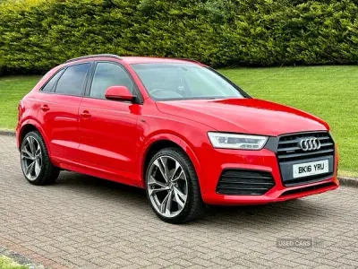 Used Audi Q3 S-line plus 184 HP (135 kW) 2016 Red SUV