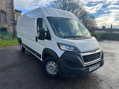 White Used 2021 Peugeot Boxer Van | £9,495 (Fair price)