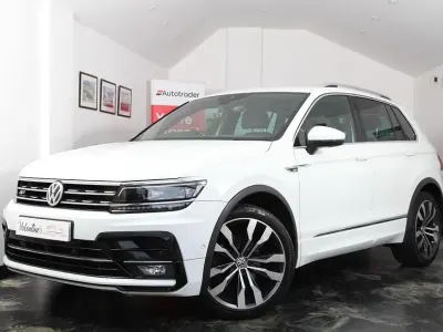 Used VW Tiguan R-line 150 HP (110 kW) 2019 White SUV