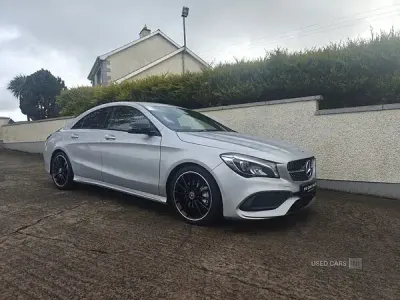 Used Mercedes CLA220 AMG line 2018 Silver Sedan