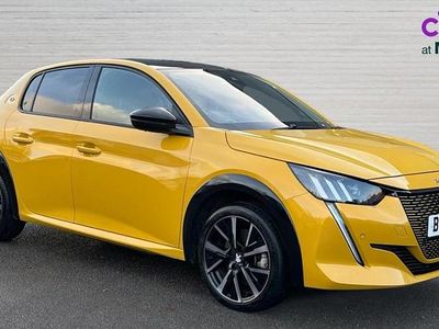 Used Peugeot e-208 GTi 100 kW (136 HP) 2023 Yellow Hatchback