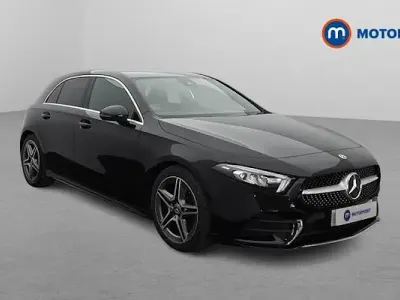 Used Mercedes A220 AMG line 190 HP (139 kW) 2021 Black Hatchback