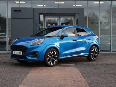 Blue Used 2023 Ford Puma ST-Line X Hatchback | £16,329 (Fair price)