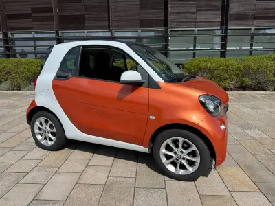 Usado Smart ForTwo Coupé Passion 2015 Laranja Coupé