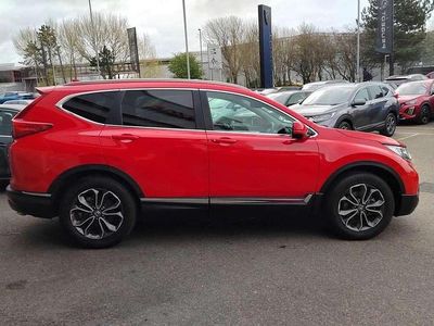 Used Honda CR-V Hybrid 184 HP (135 kW) 2021 Crystal red SUV