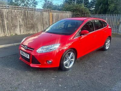 Red Used 2014 Ford Focus Titanium X Hatchback | £6,495 (A bit pricey)