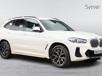 White Used 2022 BMW X3 M Sport SUV | £34,500 (Fair price)