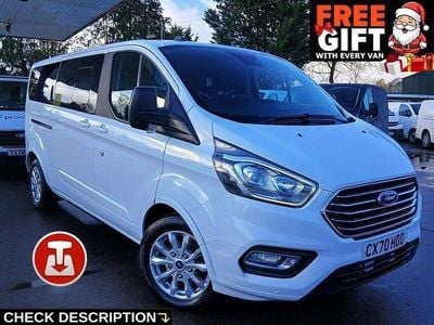 White Used 2020 Ford Tourneo Custom Titanium Van | £18,495 (Fair price)