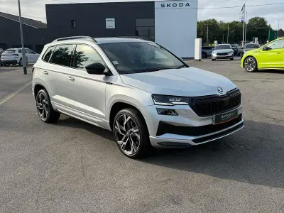Used Skoda Karoq SportLine 150 HP (110 kW) 2025 Silver SUV