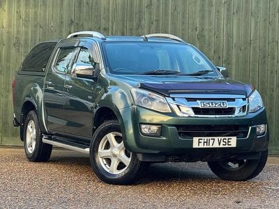 Green Used 2017 Isuzu D-Max Pickup | £20,000