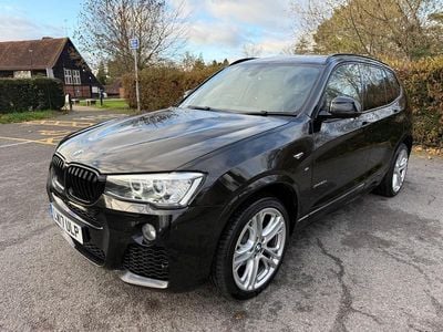 Black Used 2017 BMW X3 M Sport SUV | £15,890 (Fair price)