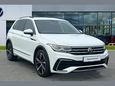 Used VW Tiguan R-line 150 HP (110 kW) 2023 White SUV