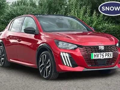 Used Peugeot e-208 GT 100 kW (136 HP) 2025 Elixir red Hatchback