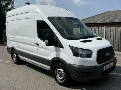 Used Ford Transit 130 HP (95 kW) 2018 White Van