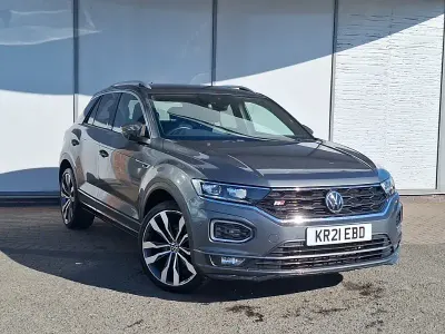Używany VW T-Roc R-line 150 KM (110 kW) 2021 Szary SUV