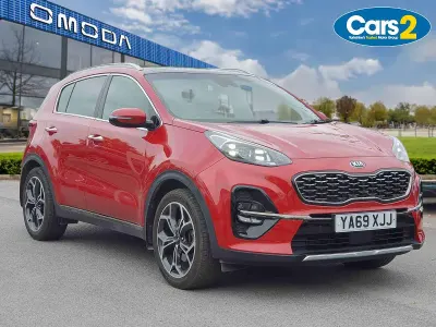 Used Kia Sportage GT-Line S 136 HP (100 kW) 2019 Red SUV