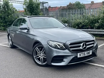 Used Mercedes E220 AMG Line Premium 2016 Grey Sedan