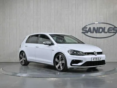 Used VW Golf VII R 300 HP (220 kW) 2019 Silver Hatchback