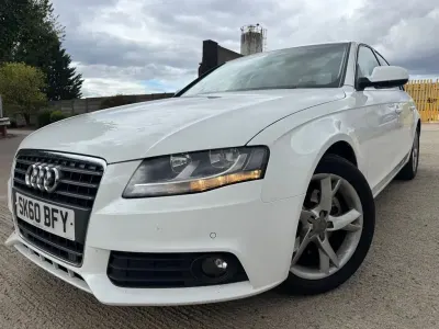 Used Audi A4 2010 White Sedan