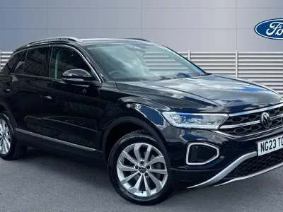 Used VW T-Roc Style 110 HP (80 kW) 2023 Black SUV