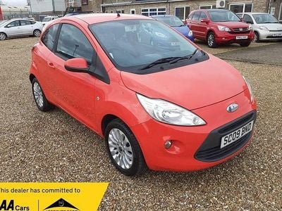 Used Ford Ka Zetec 69 HP (50 kW) 2009 Red Hatchback
