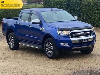 used Ford Ranger 2.2 LIMITED 4X4 DCB TDCI 4d 158 BHP