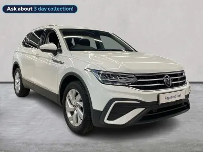 Used VW Tiguan Allspace S 150 HP (110 kW) 2022 White SUV