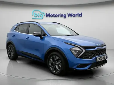Used Kia Sportage GT-Line 136 HP (100 kW) 2023 Blue SUV