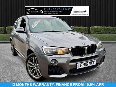 Grey Used 2016 BMW X3 M Sport SUV | £15,795 (Fair price)