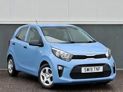 Used Kia Picanto 2019 Blue Hatchback