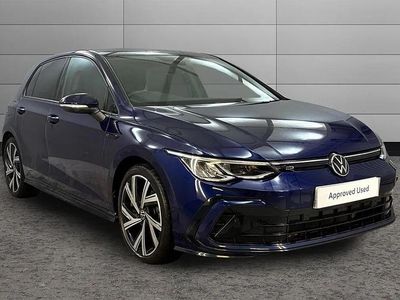 Second-hand VW Golf VIII R-line 150 CP (110 kW) 2024 Albastru Hatchback