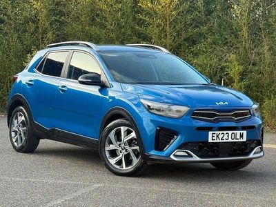 Used Kia Stonic GT-Line 118 HP (86 kW) 2023 Blue SUV