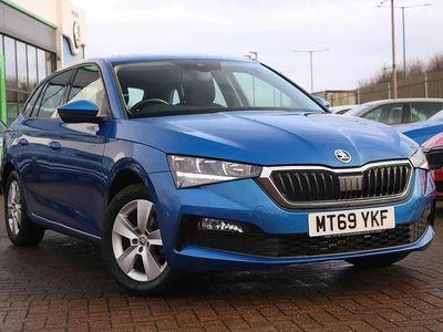 Blue Used 2019 Skoda Scala SE Hatchback | £9,995 (Fair price)