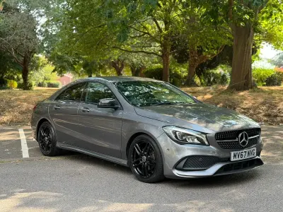 Used Mercedes CLA180 AMG line 2017 Grey Coupe