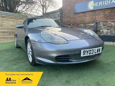 Used Porsche 986 Boxster 228 HP (167 kW) 2003 Grey Cabriolet