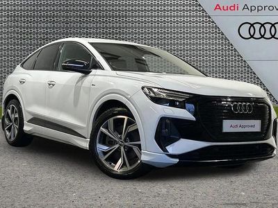 Used Audi Q4 Sportback e-tron Comfort 219 kW (299 HP) 2021 White SUV