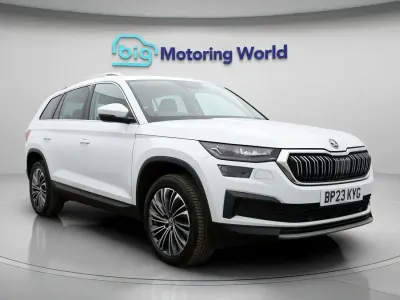 Used Skoda Kodiaq SE L Executive 150 HP (110 kW) 2023 White SUV