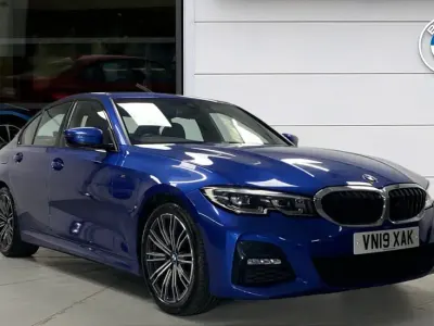 Used BMW 320 M Sport 188 HP (138 kW) 2019 Blue Sedan