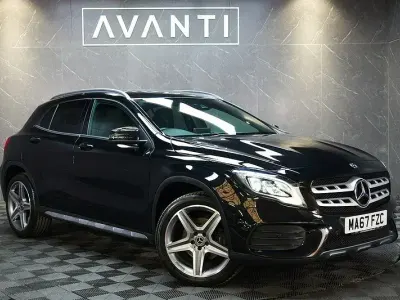 Used Mercedes GLA220 AMG Line Premium 177 HP (130 kW) 2017 Black SUV