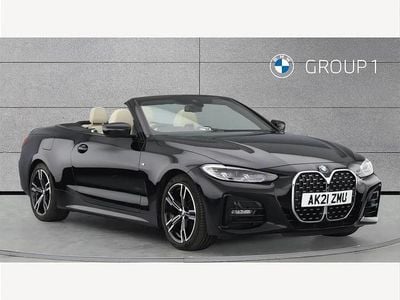 Used BMW 420 M Sport 184 HP (135 kW) 2021 Black Cabriolet