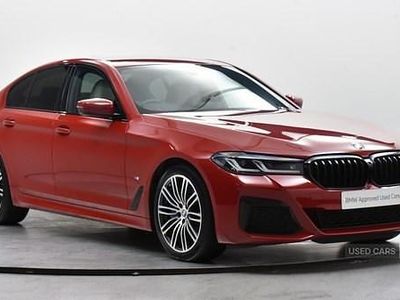 Used BMW 530 M Sport 282 HP (207 kW) 2022 Red Sedan