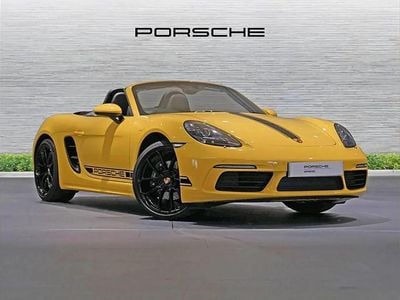 Used Porsche Boxster Edition 296 HP (217 kW) 2025 Yellow Cabriolet