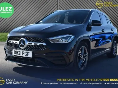 Usado Mercedes GLA200 Executive 150 HP (110 kW) 2021 Preto SUV