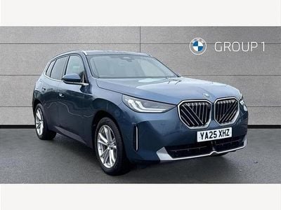 Blue Used 2025 BMW X3 xLine SUV | £41,975 (Super price)